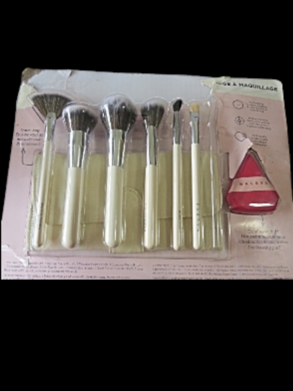 Haleys 7 Piece Makeup Brush set